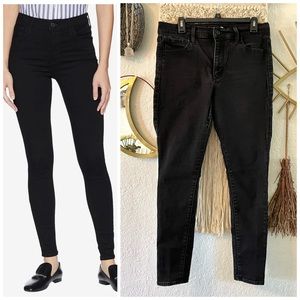 Levi’s 720 Super Skinny Jeans Women’s High-Rise Black Stretch Denim Sz 32